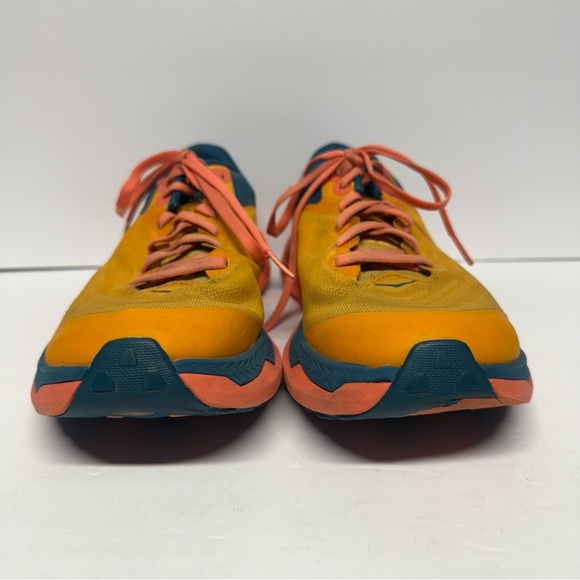 Hoka OneOne Zinal Running Shoes Orange Blue Pink Women’s 8.5 - Picture 3 of 9